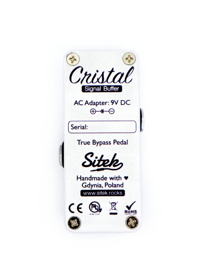 Cristal Signal Buffer - Back